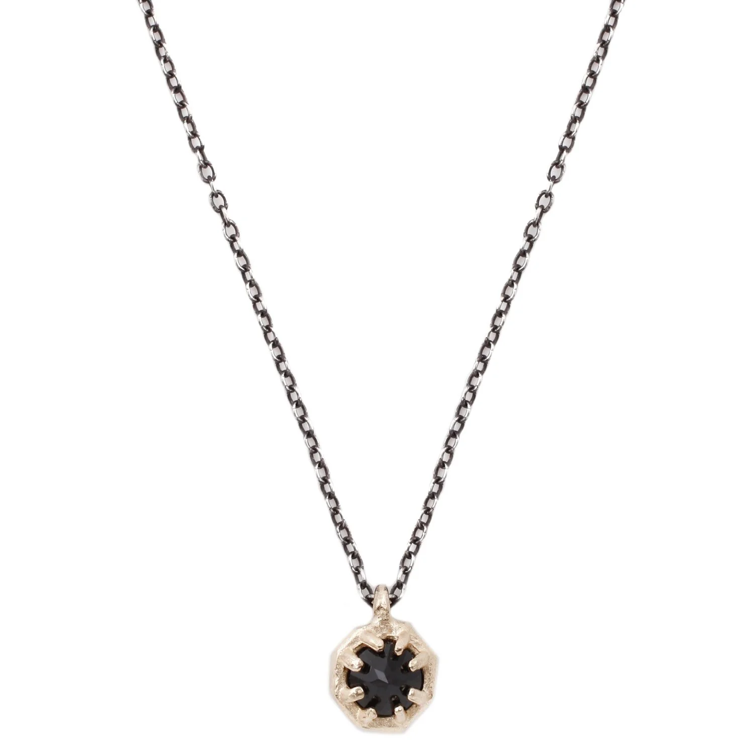 Small Spinel Octagon Necklace
