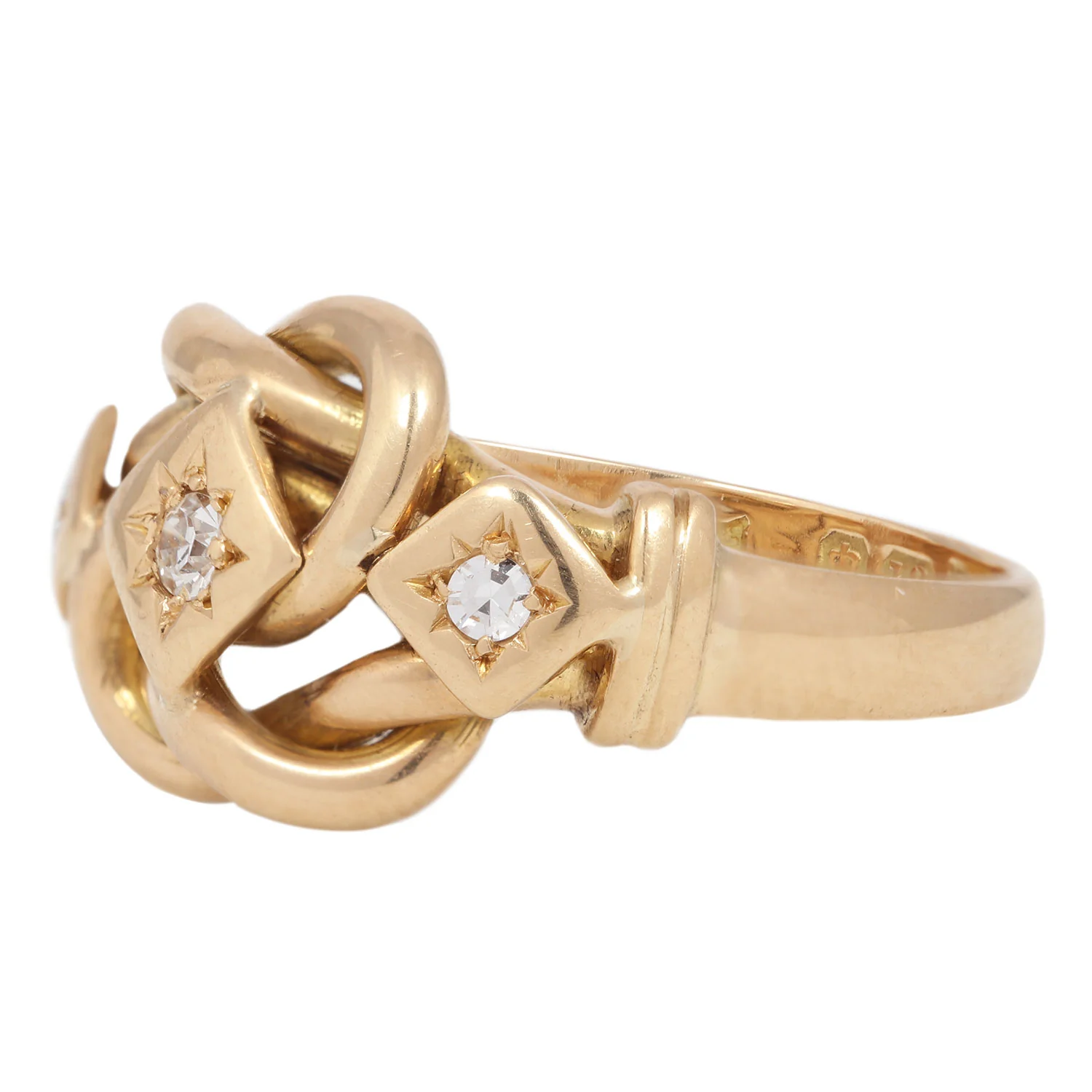 Triple Crown Knot Ring - Image 3