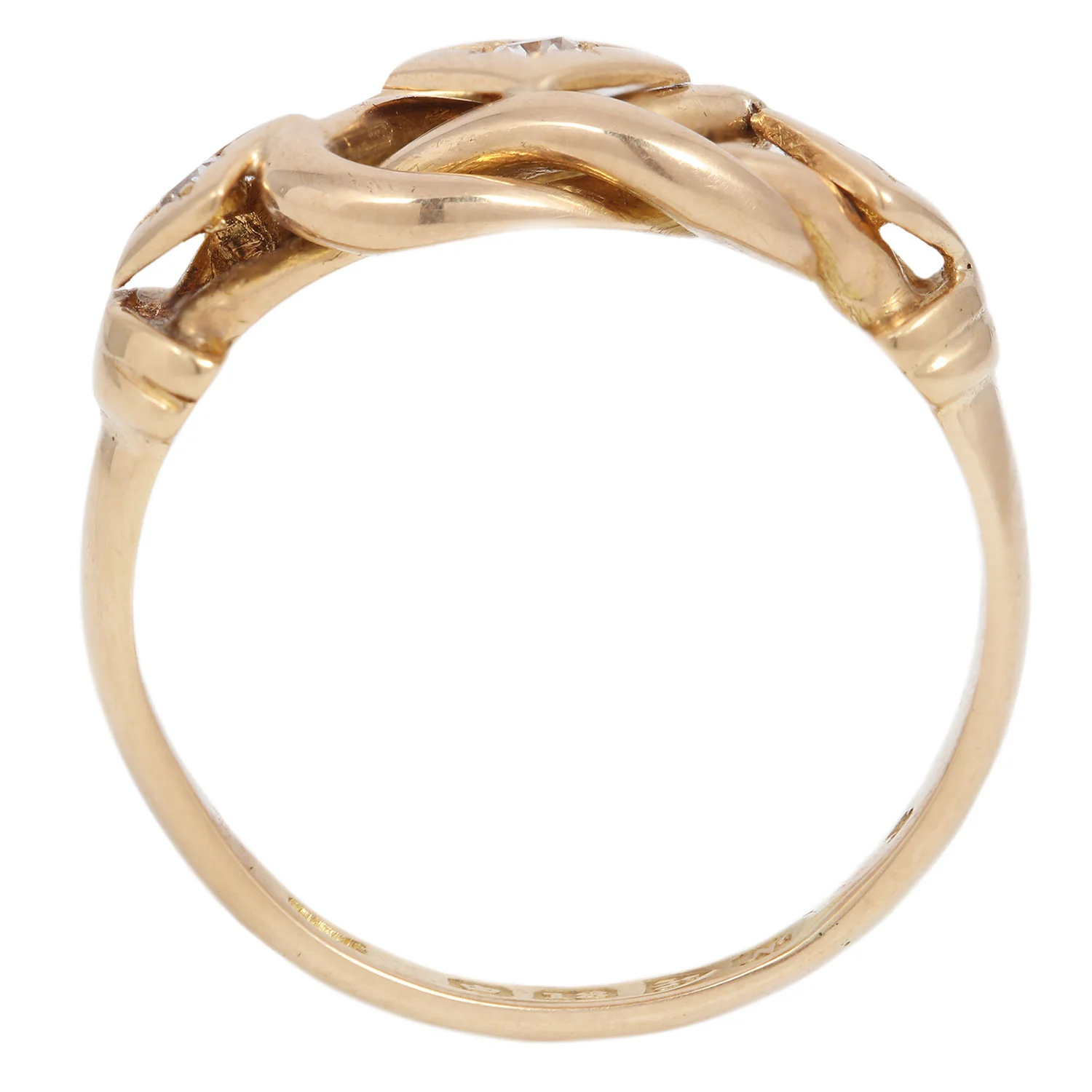 Triple Crown Knot Ring - Image 4