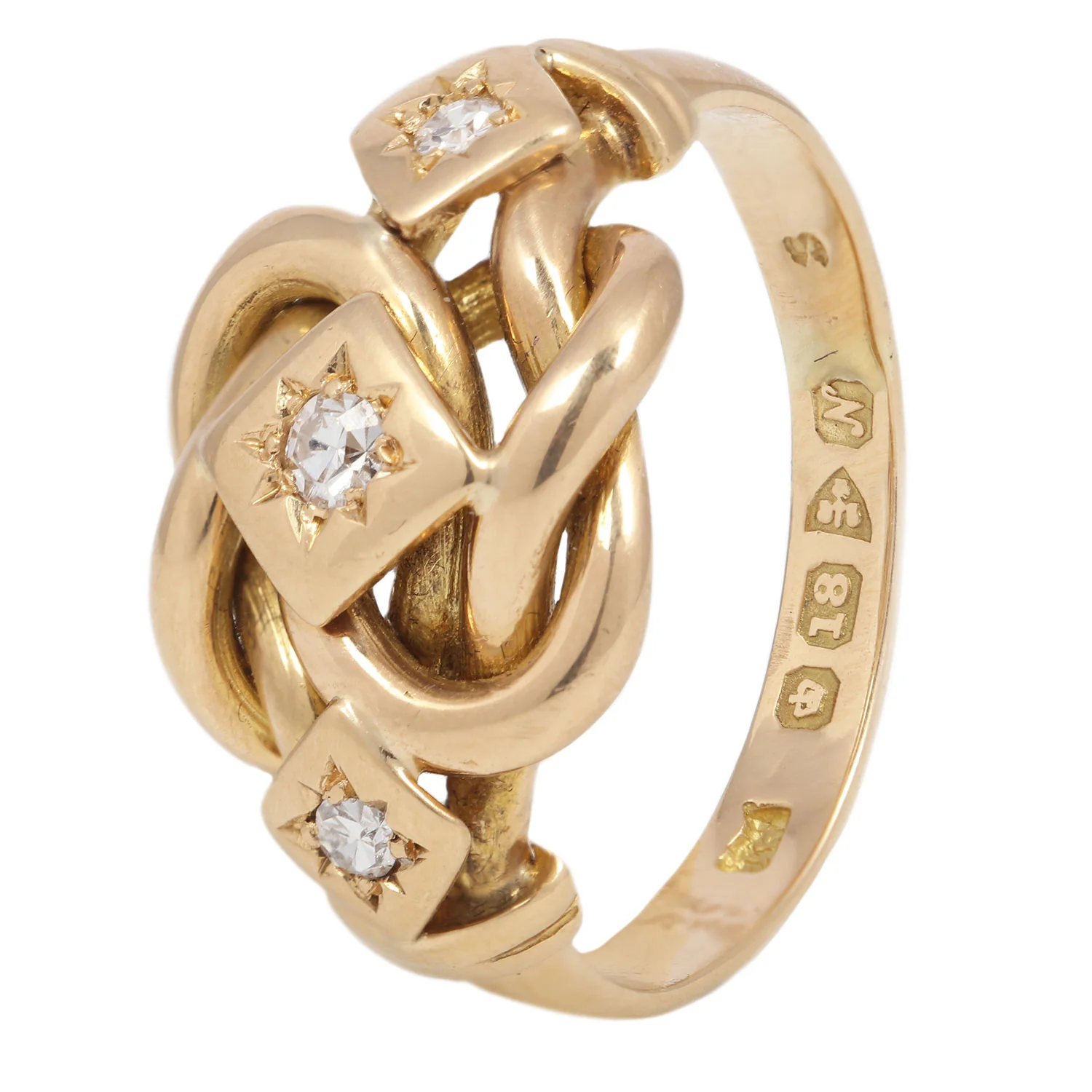 Triple Crown Knot Ring - Image 5
