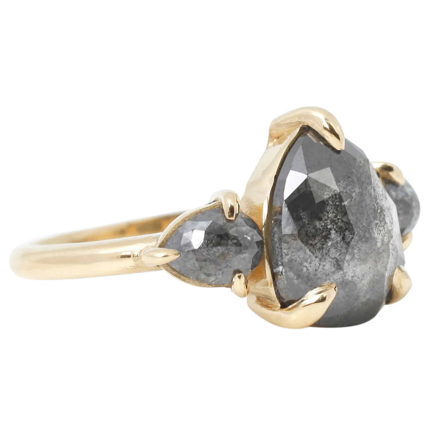 Triple Dark Salt + Pepper Ring - Image 3