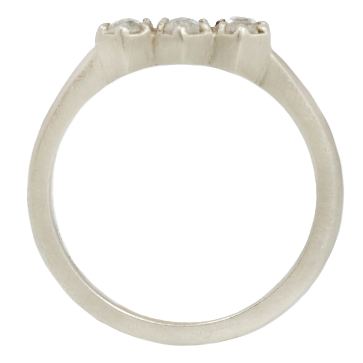 Triple Hex Diamond Ring - Image 4