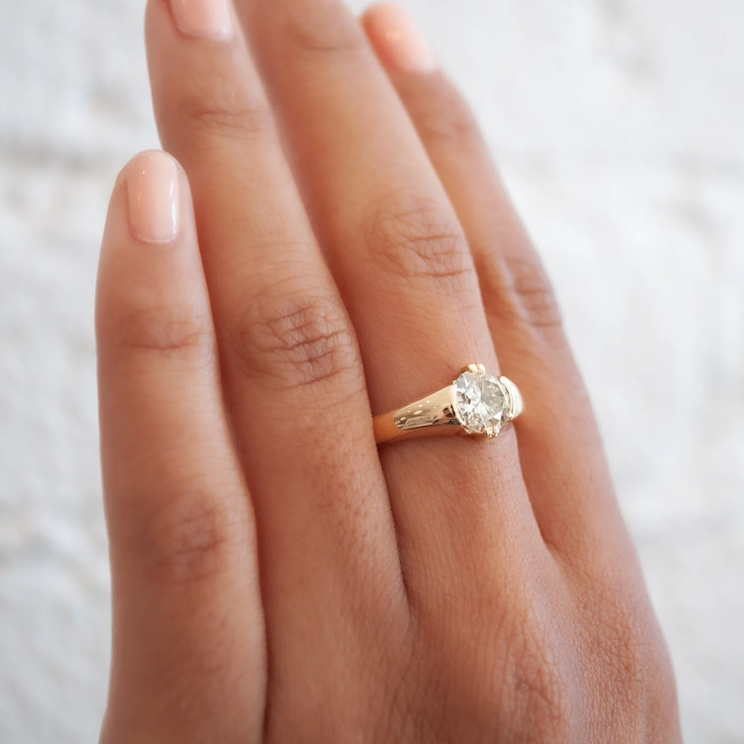 Twin Prong Diamond Ring - Image 7