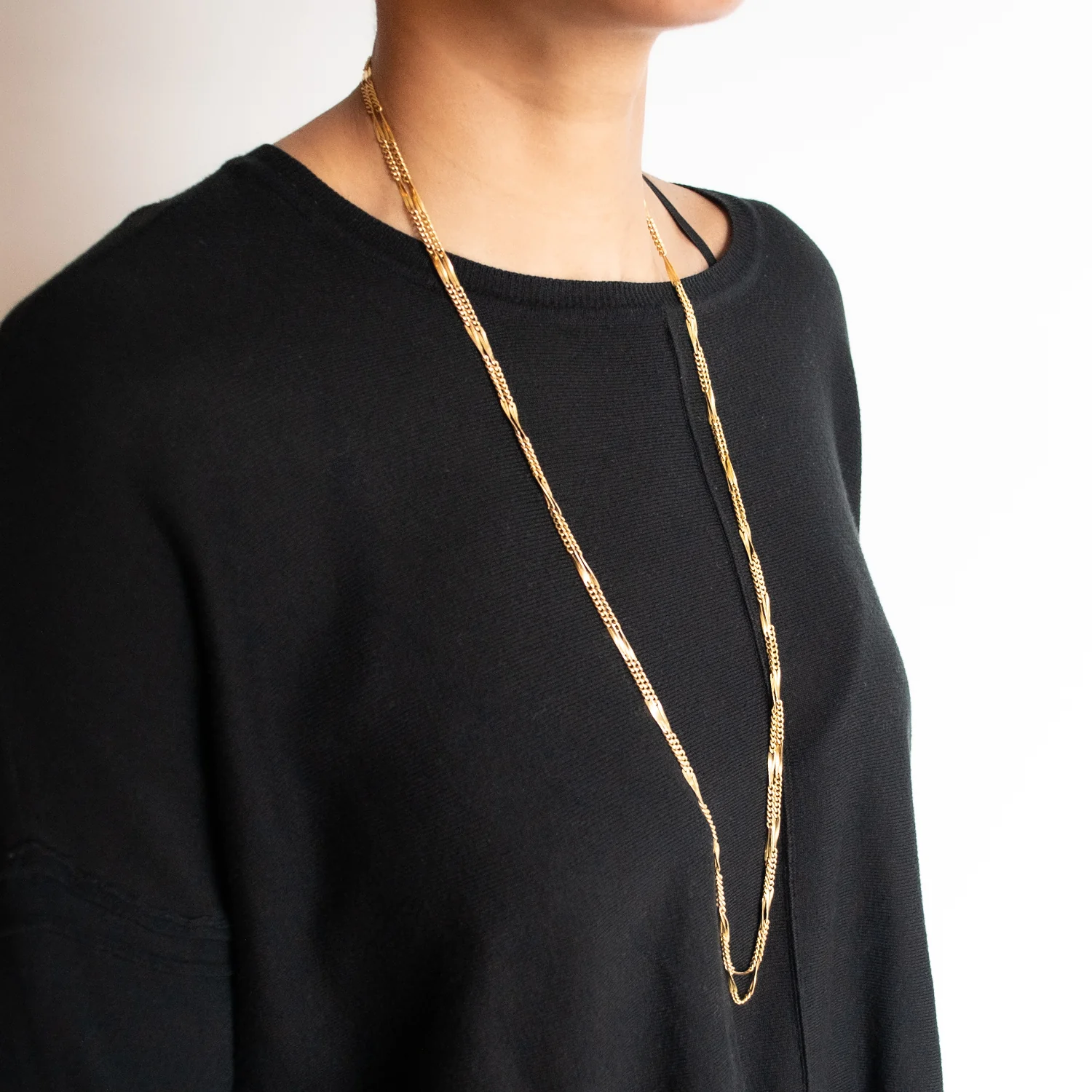 Victorian Fetter Link Chain - Image 2