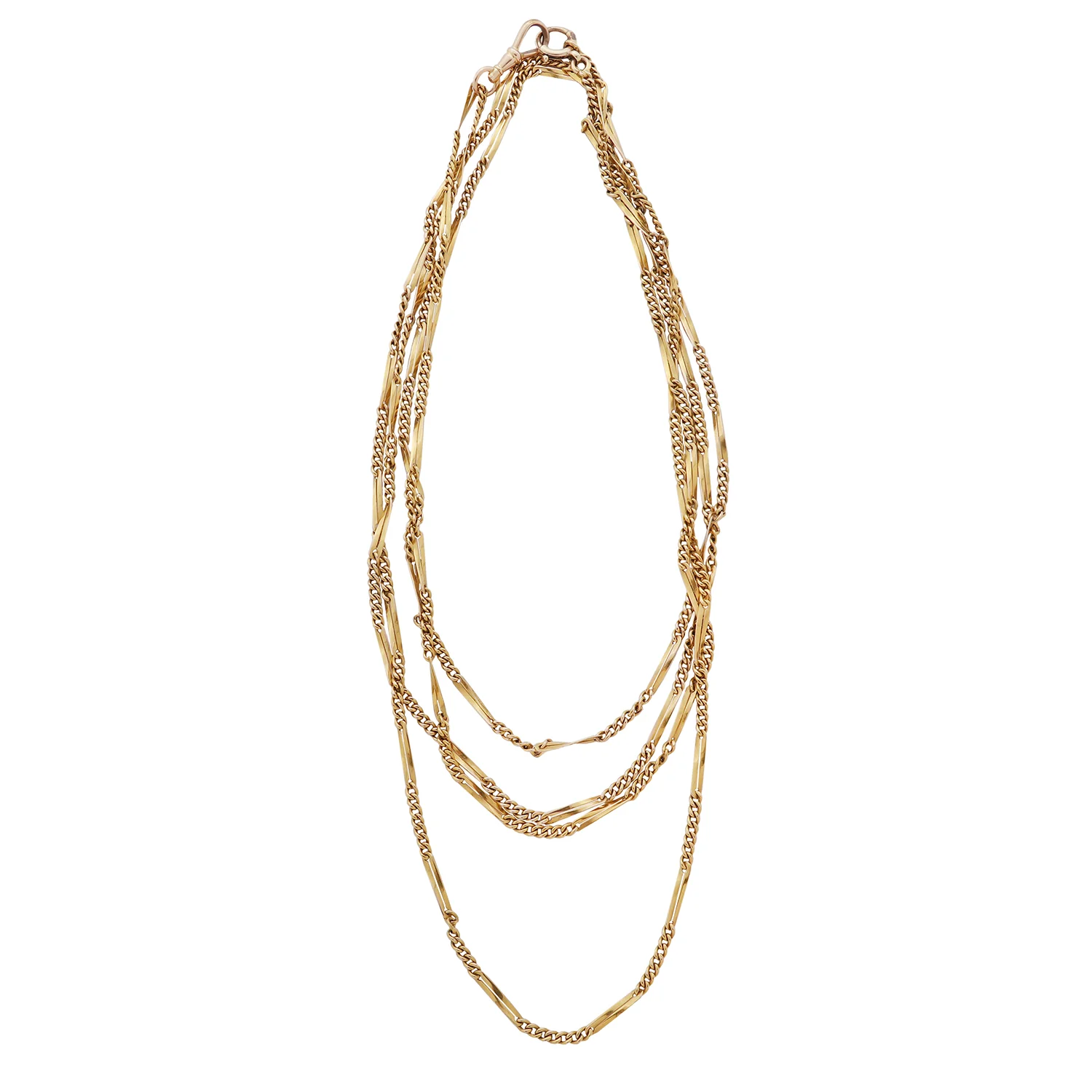 Victorian Fetter Link Chain - Image 5
