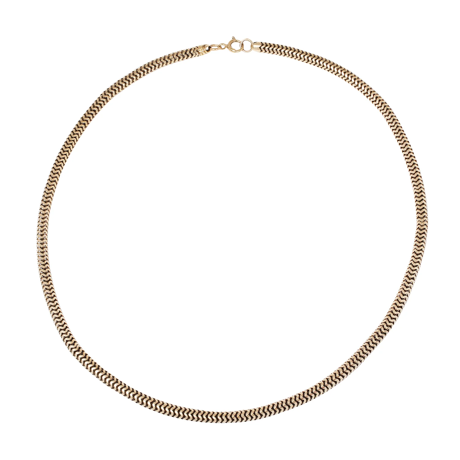 Victorian Gold Snake Chain - Image 3
