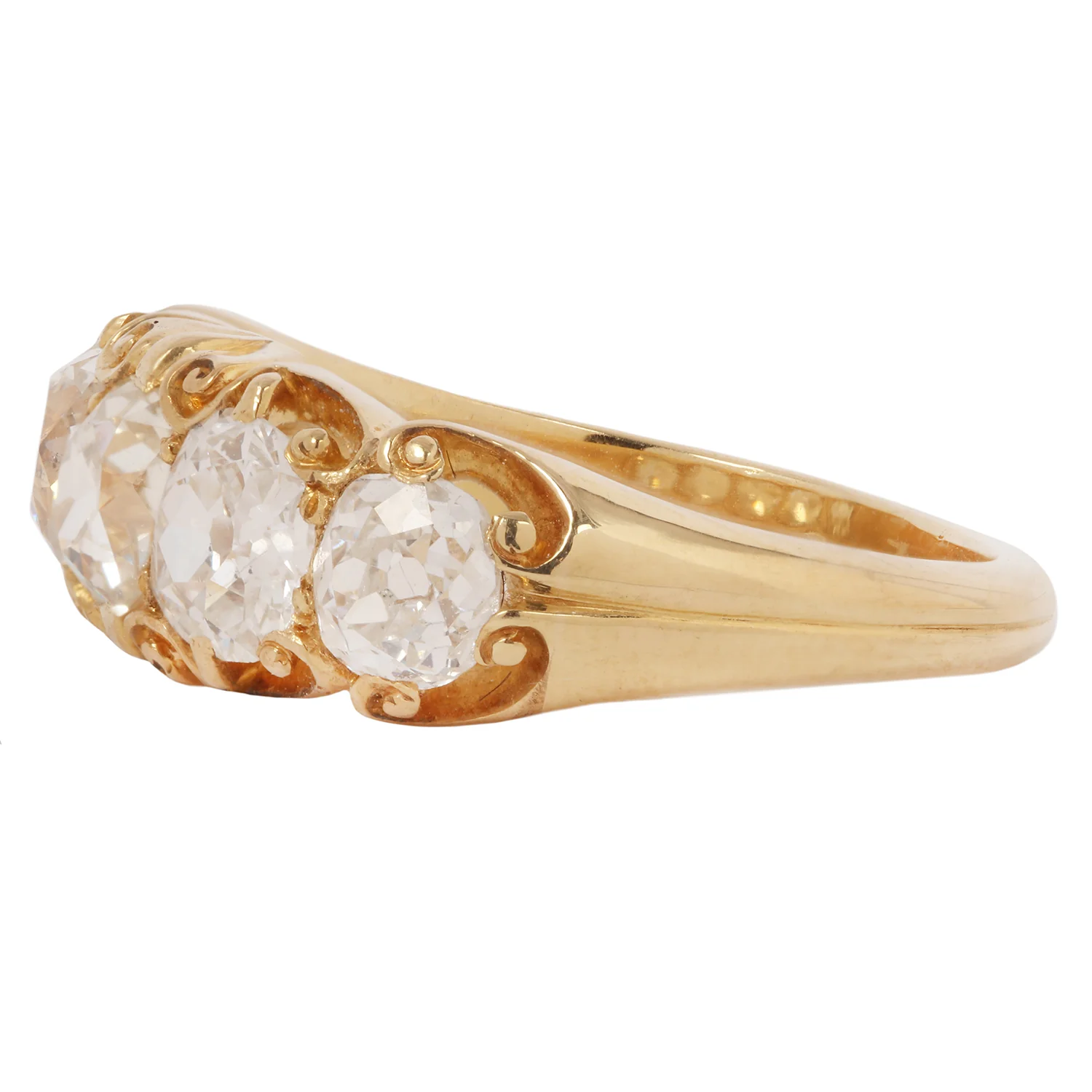 Victorian Opulence Diamond Ring - Image 3