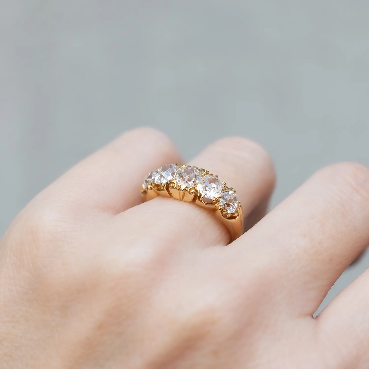 Victorian Opulence Diamond Ring - Image 6