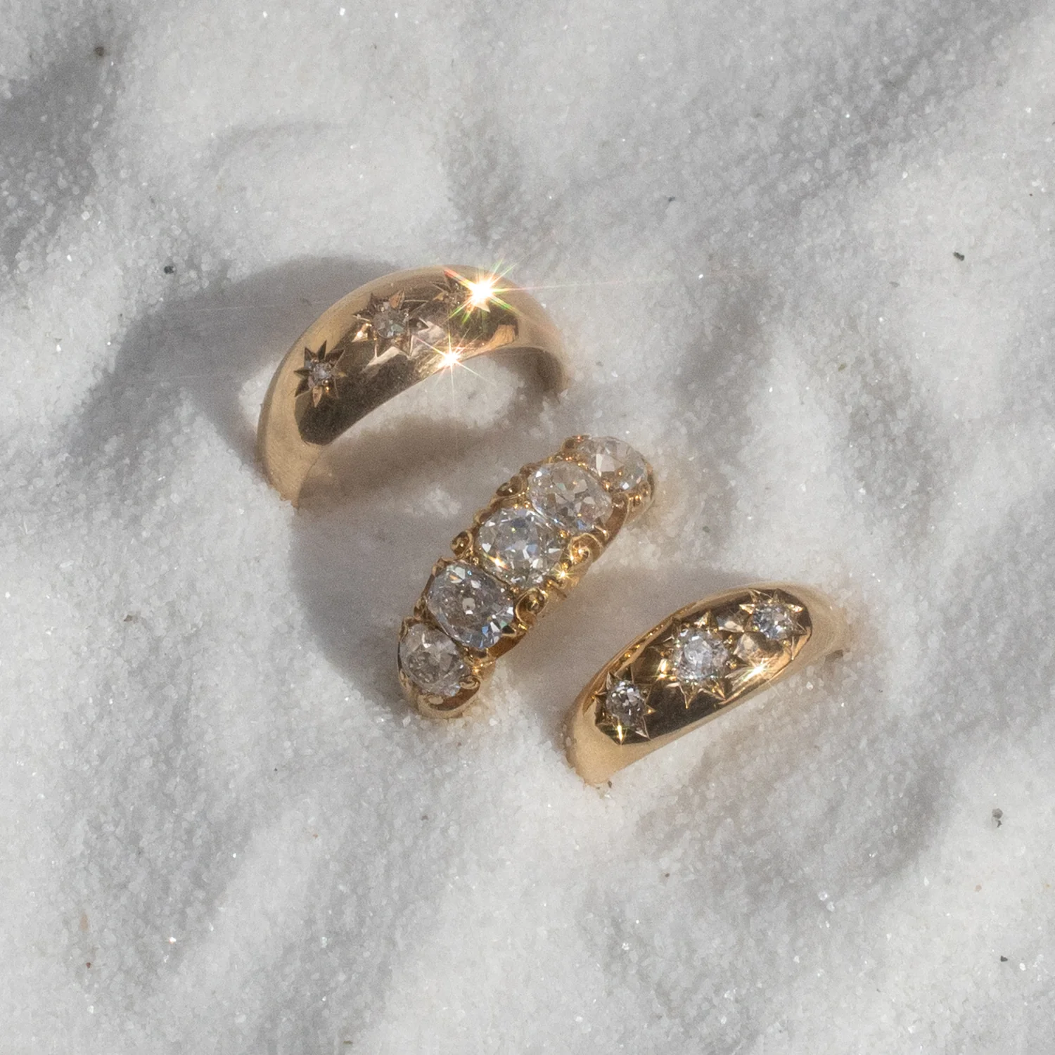 Victorian Opulence Diamond Ring - Image 9