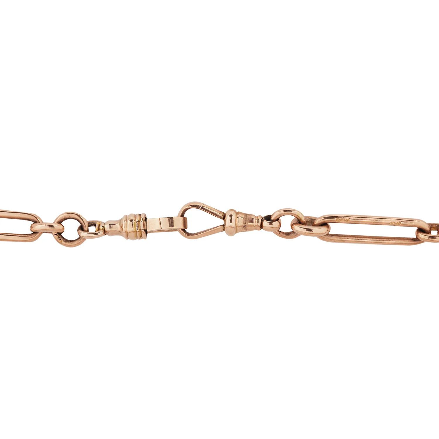 Victorian Paperclip Albert Chain - Image 3