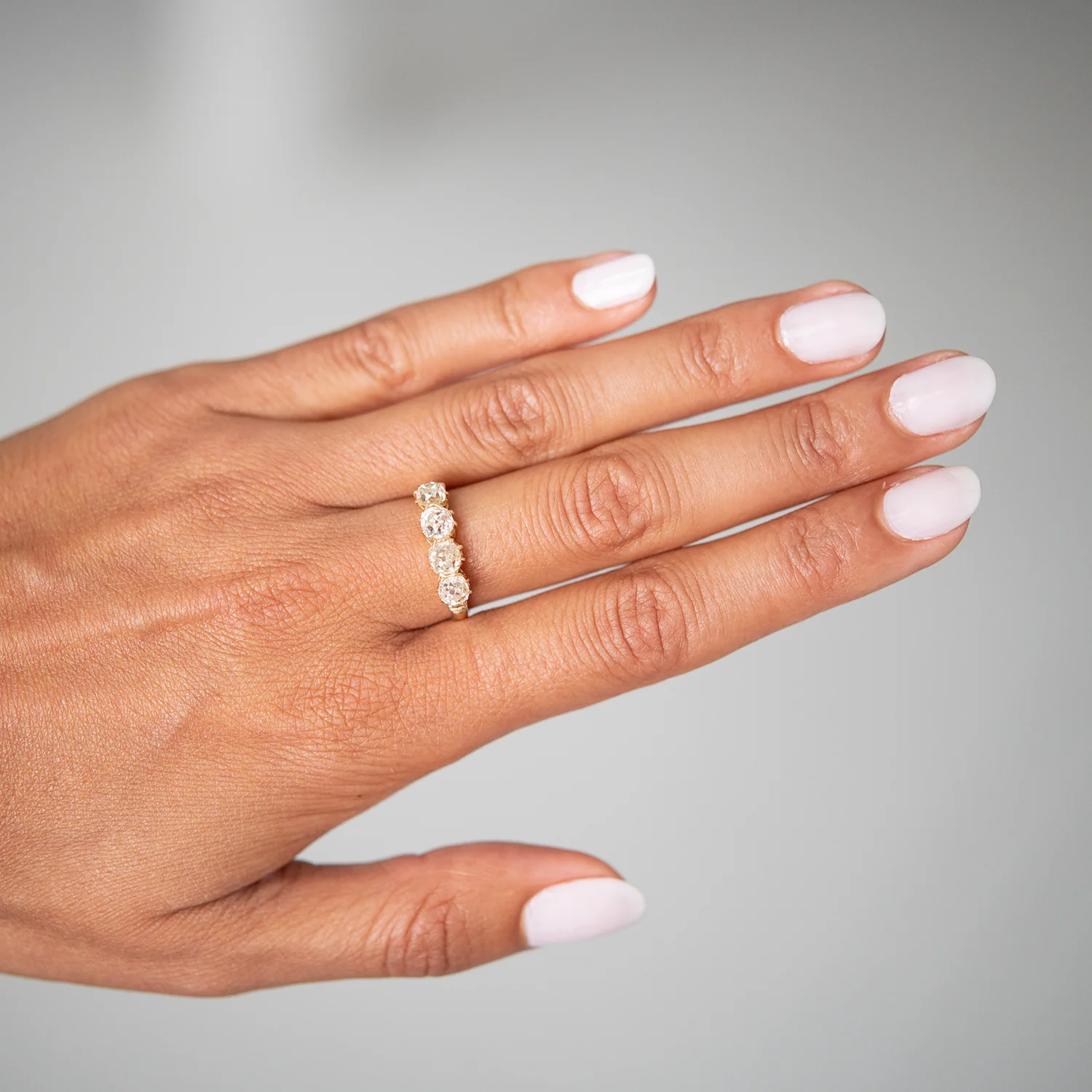 Victorian Quartet Diamond Ring - Image 2
