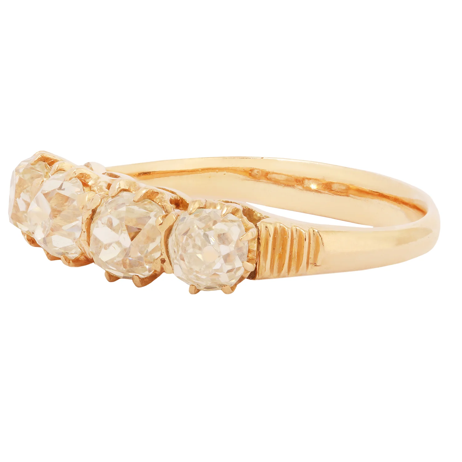 Victorian Quartet Diamond Ring - Image 3