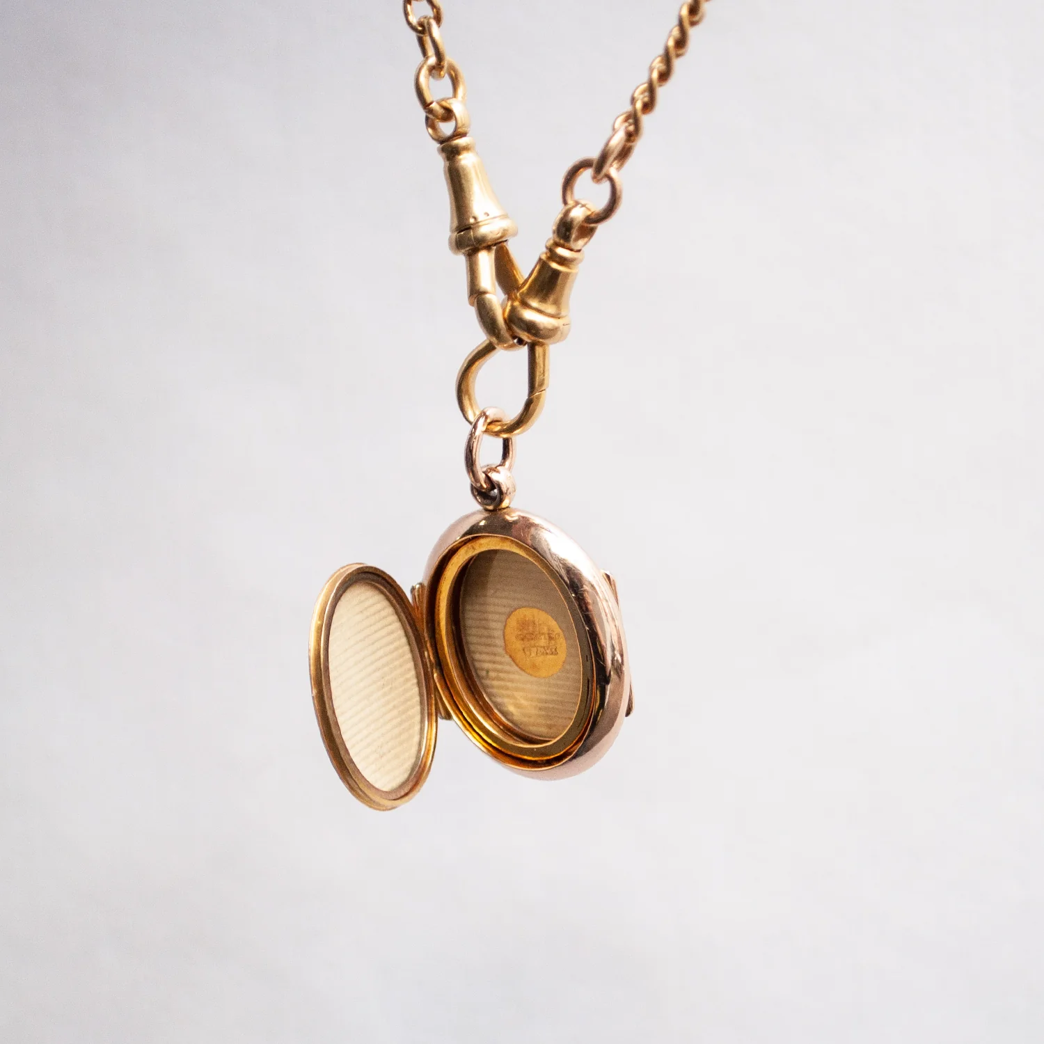 Vintage Gold Double Locket - Image 5