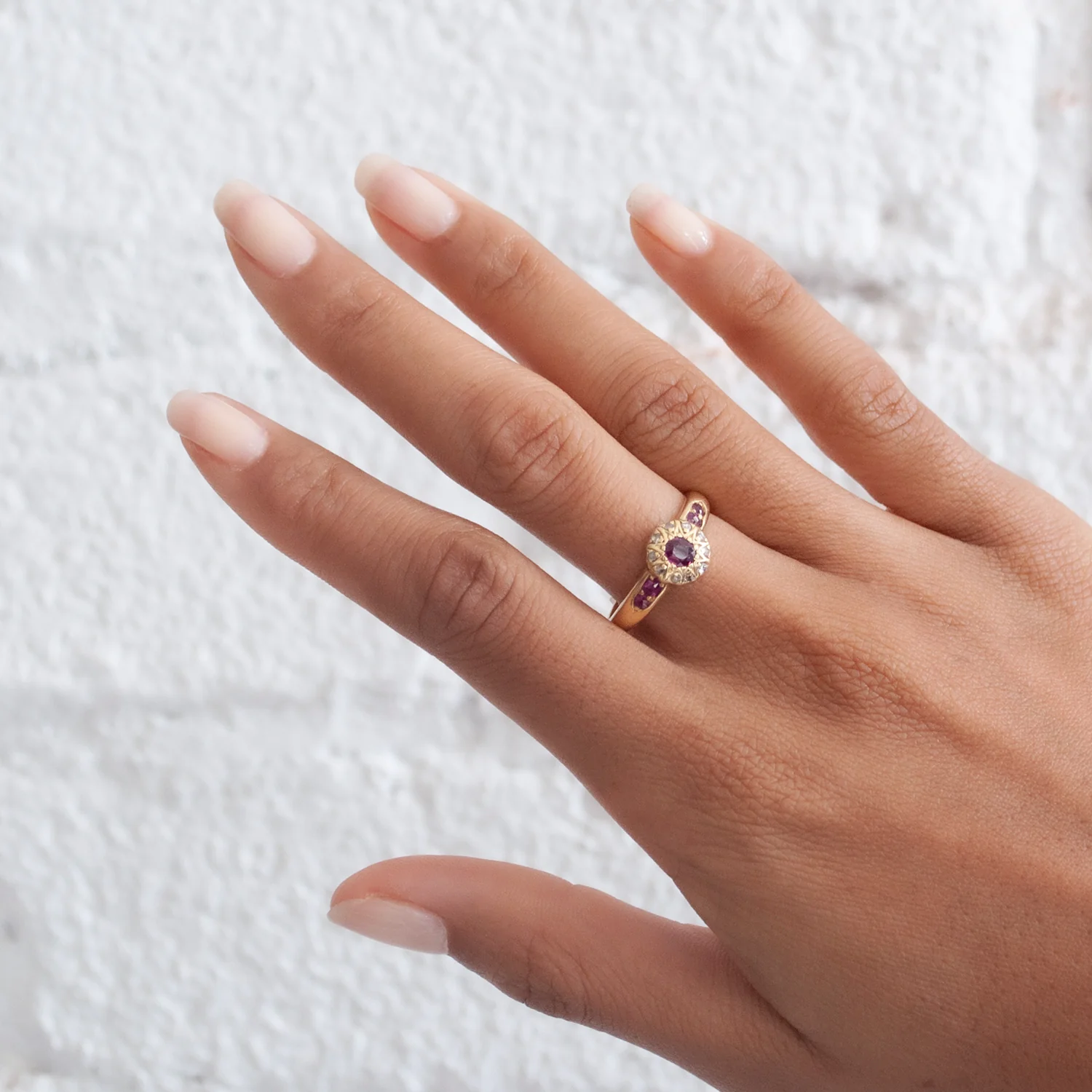 Victorian Ruby and Diamond Ring - Image 2