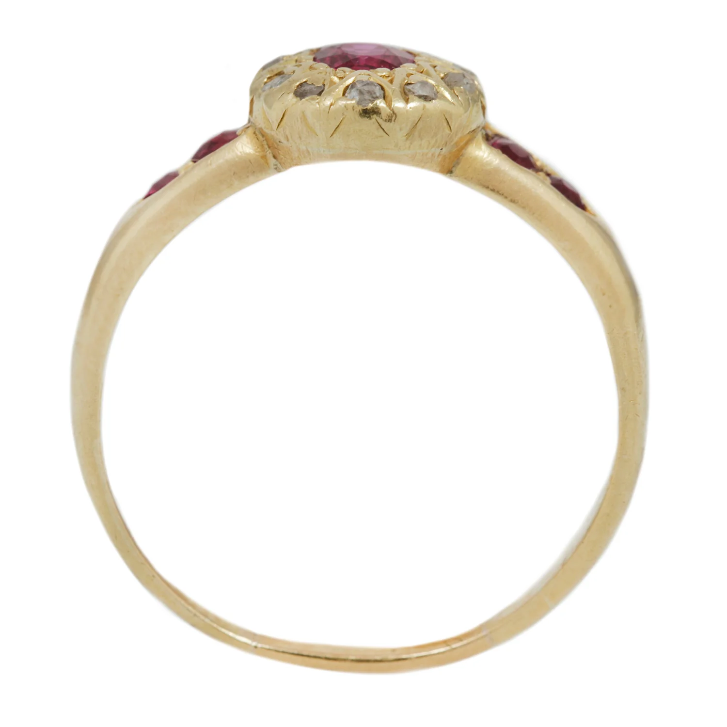 Victorian Ruby and Diamond Ring - Image 4