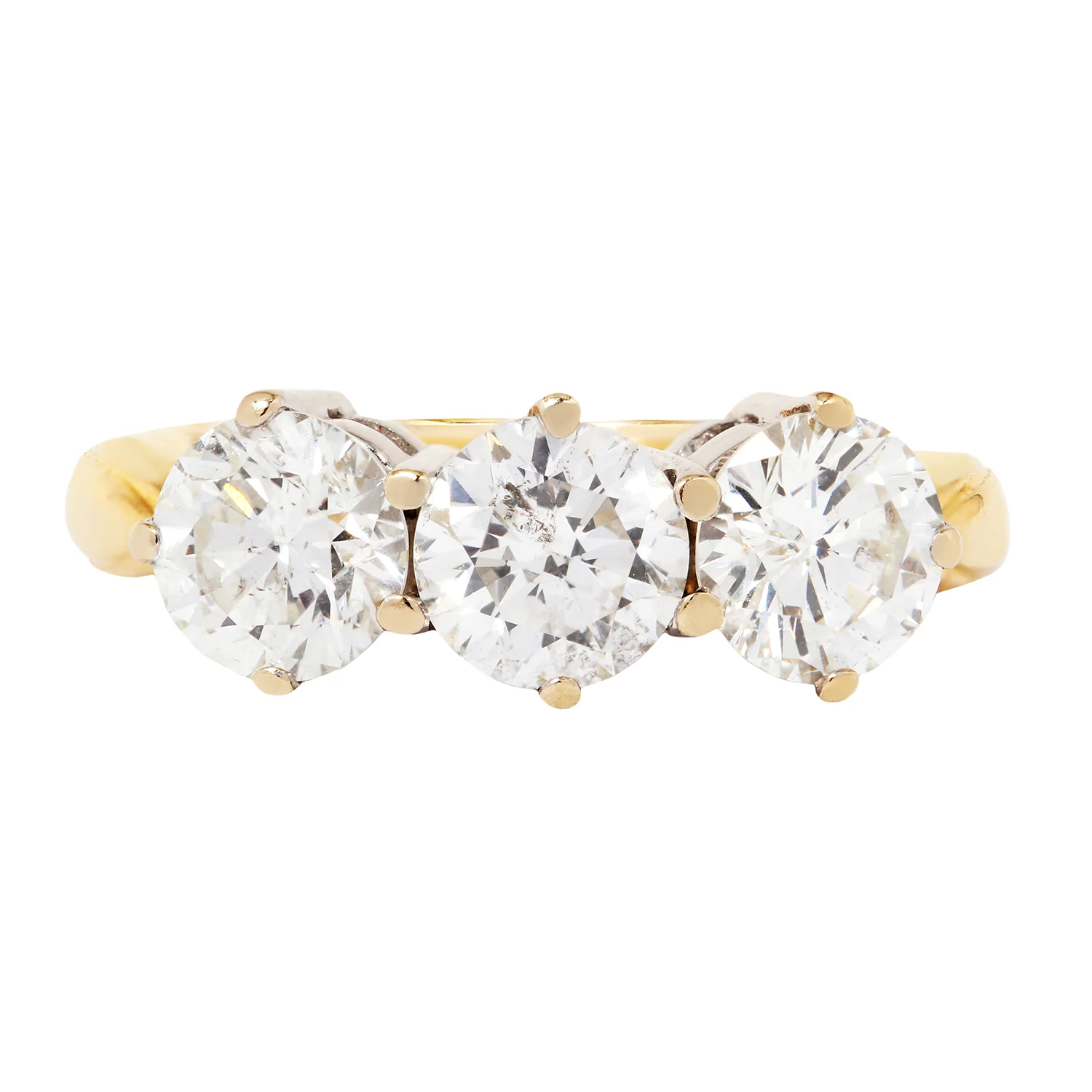 Vintage Trilogy Diamond Ring
