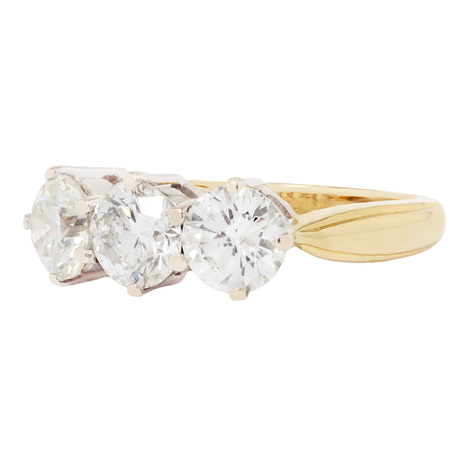 Vintage Trilogy Diamond Ring - Image 3