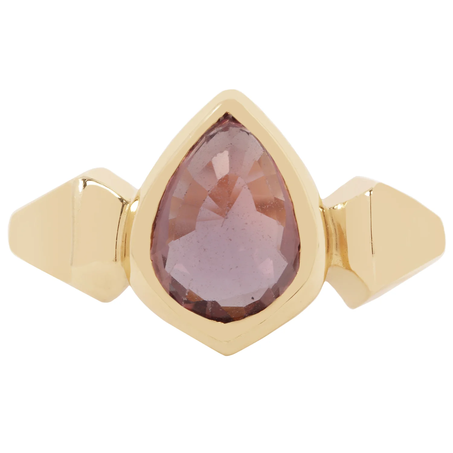 Violet Sapphire Lighthouse Ring