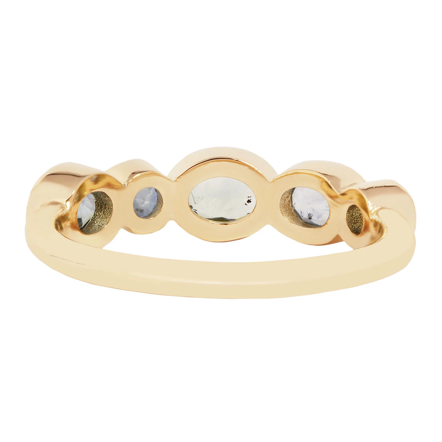 Watercolor Sapphire Stacking Band - Image 4