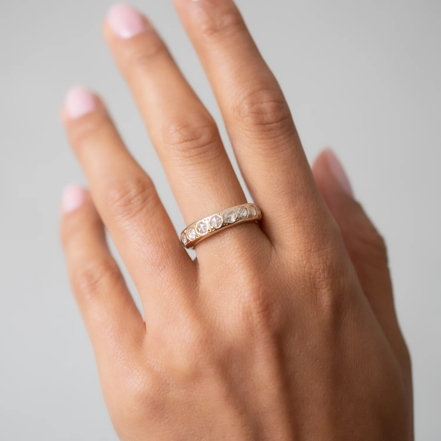 White Diamond Eternity Band - Image 2