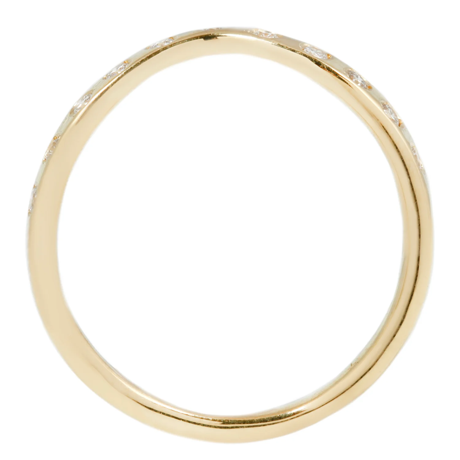 White Flush Set Wishbone Band - Image 4