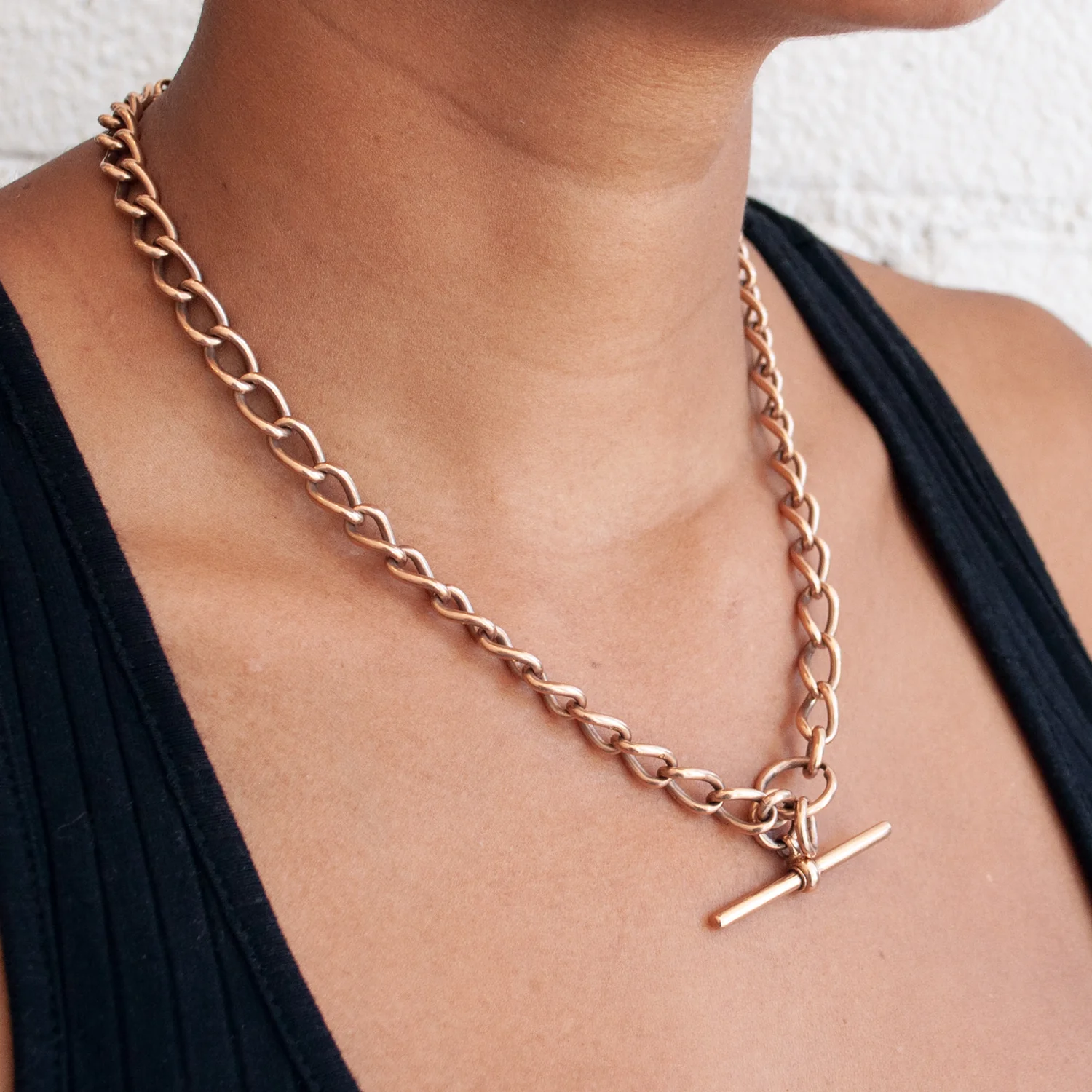 Wide Link Albert Chain - Image 2