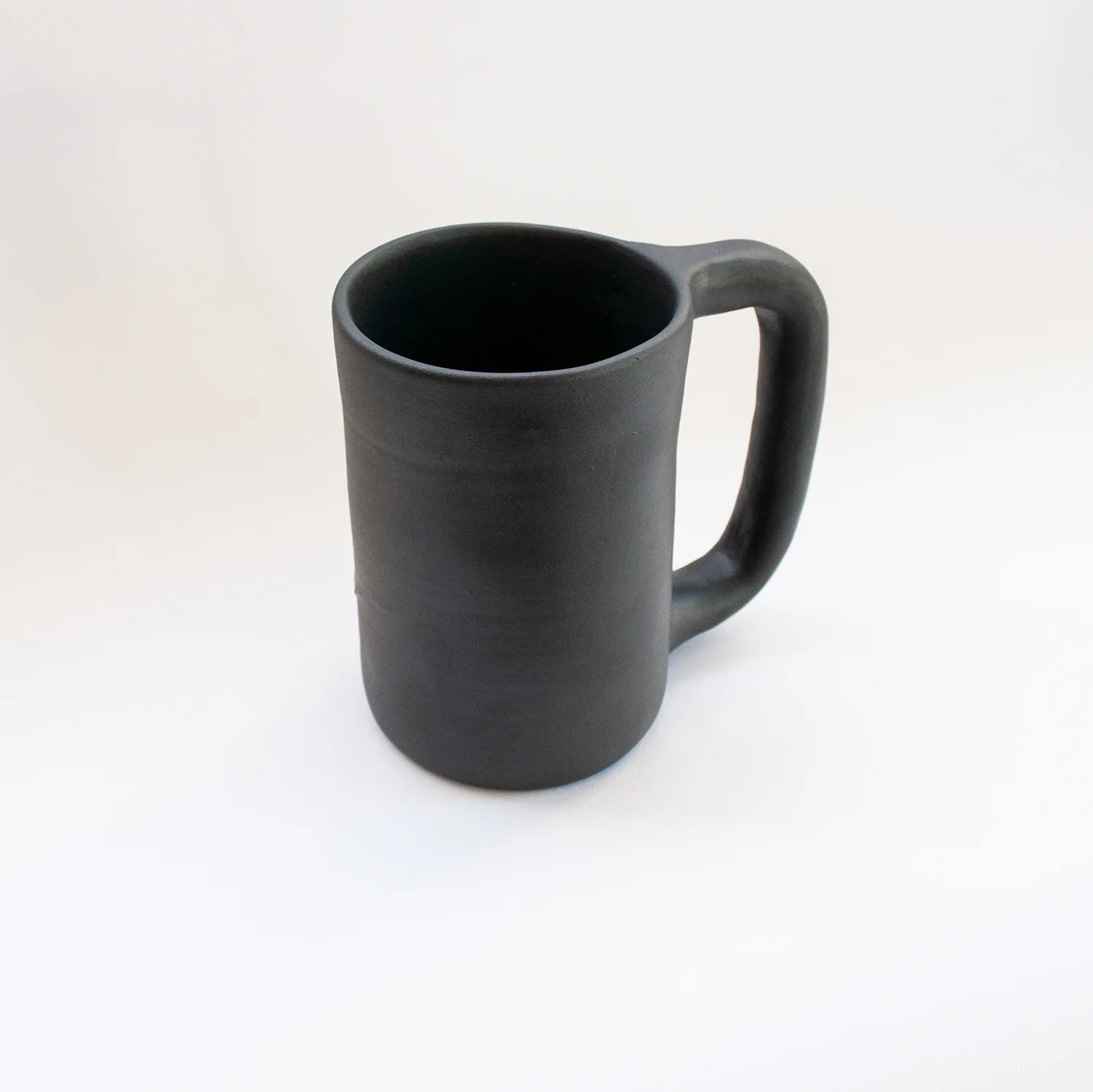 Hand Built Tall Ceramic Mug - Image 5
