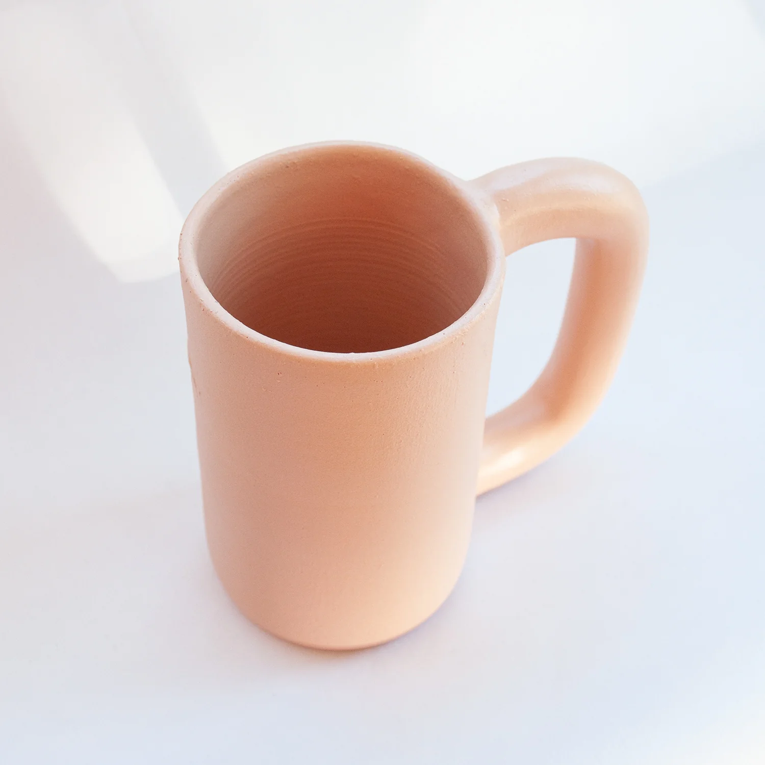 Hand Built Tall Ceramic Mug - Image 7