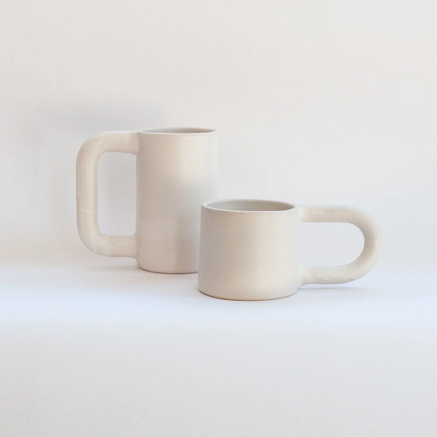 Hand Built Tall Ceramic Mug - Image 9