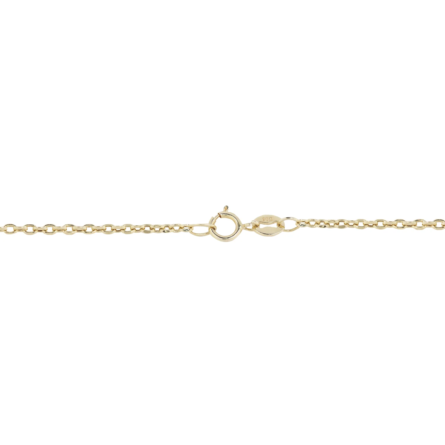 X Old Cut Large Oval Diamond Necklace - Image 3
