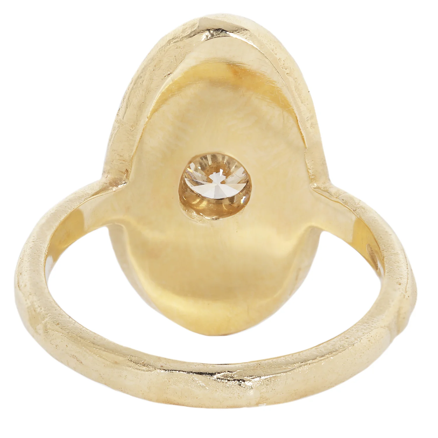 X Oval Scatter Legacy Cocktail Ring - Image 4