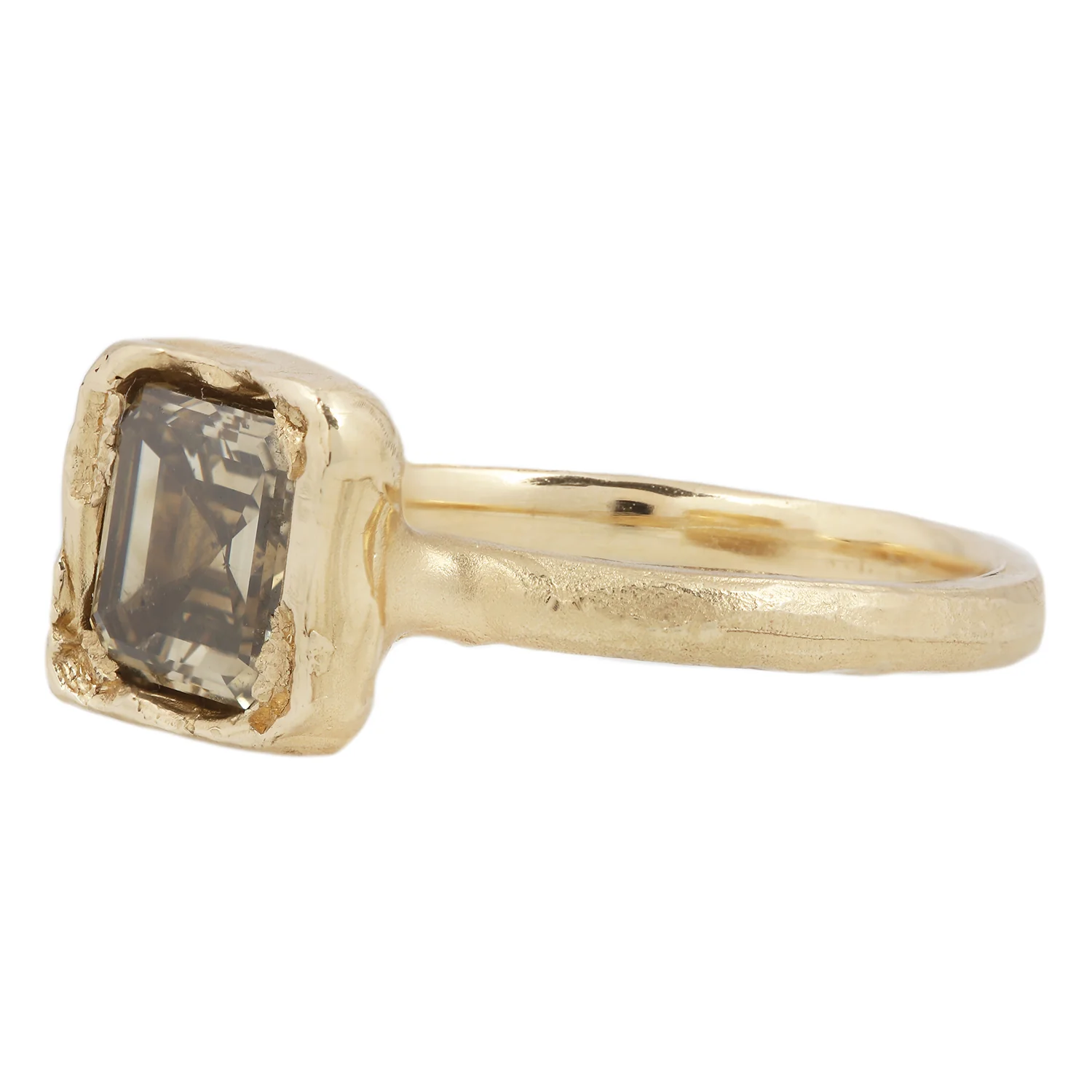 X Soft Green Diamond Ring - Image 3