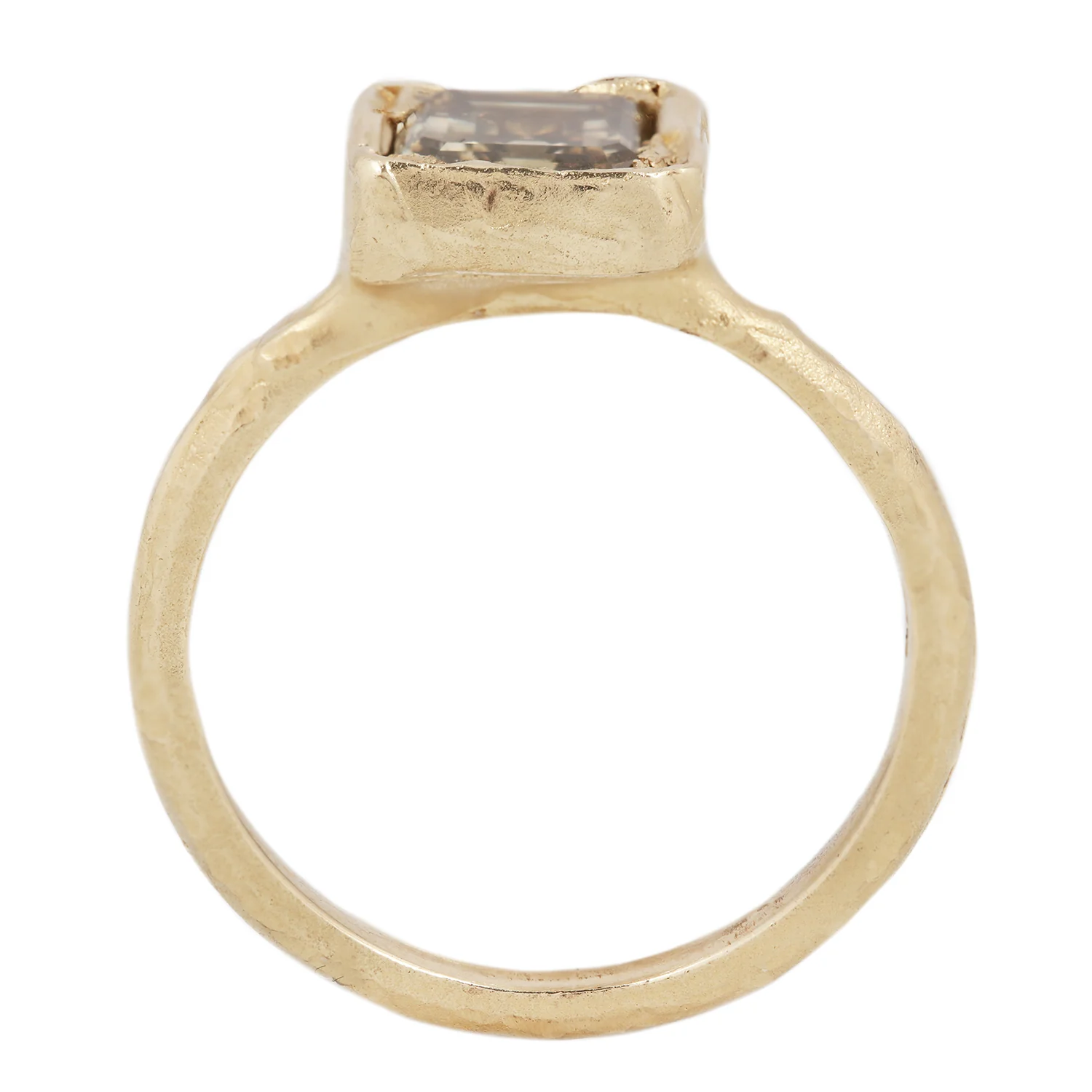 X Soft Green Diamond Ring - Image 5