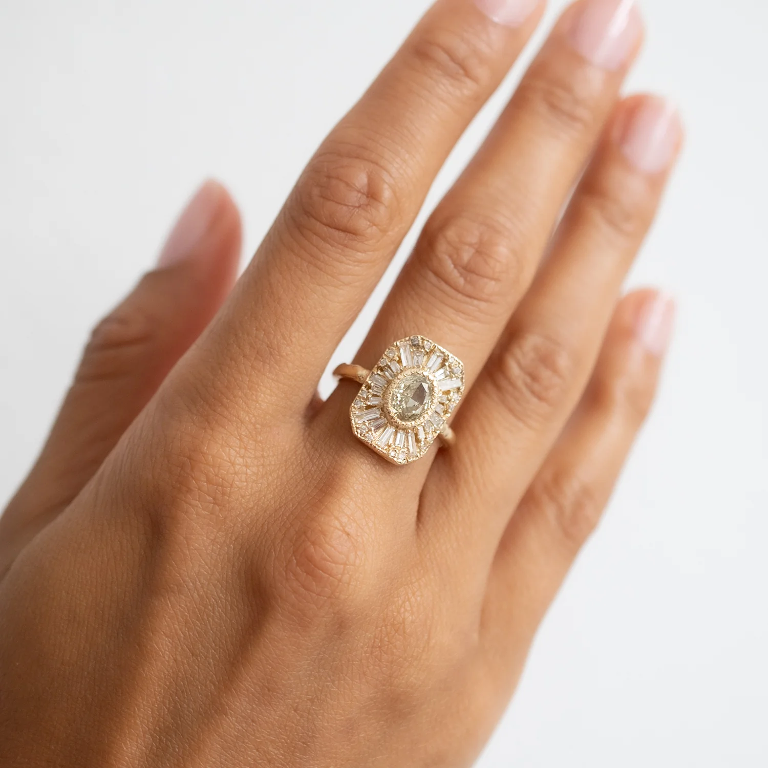X White Diamond Legacy Cocktail Ring - Image 2