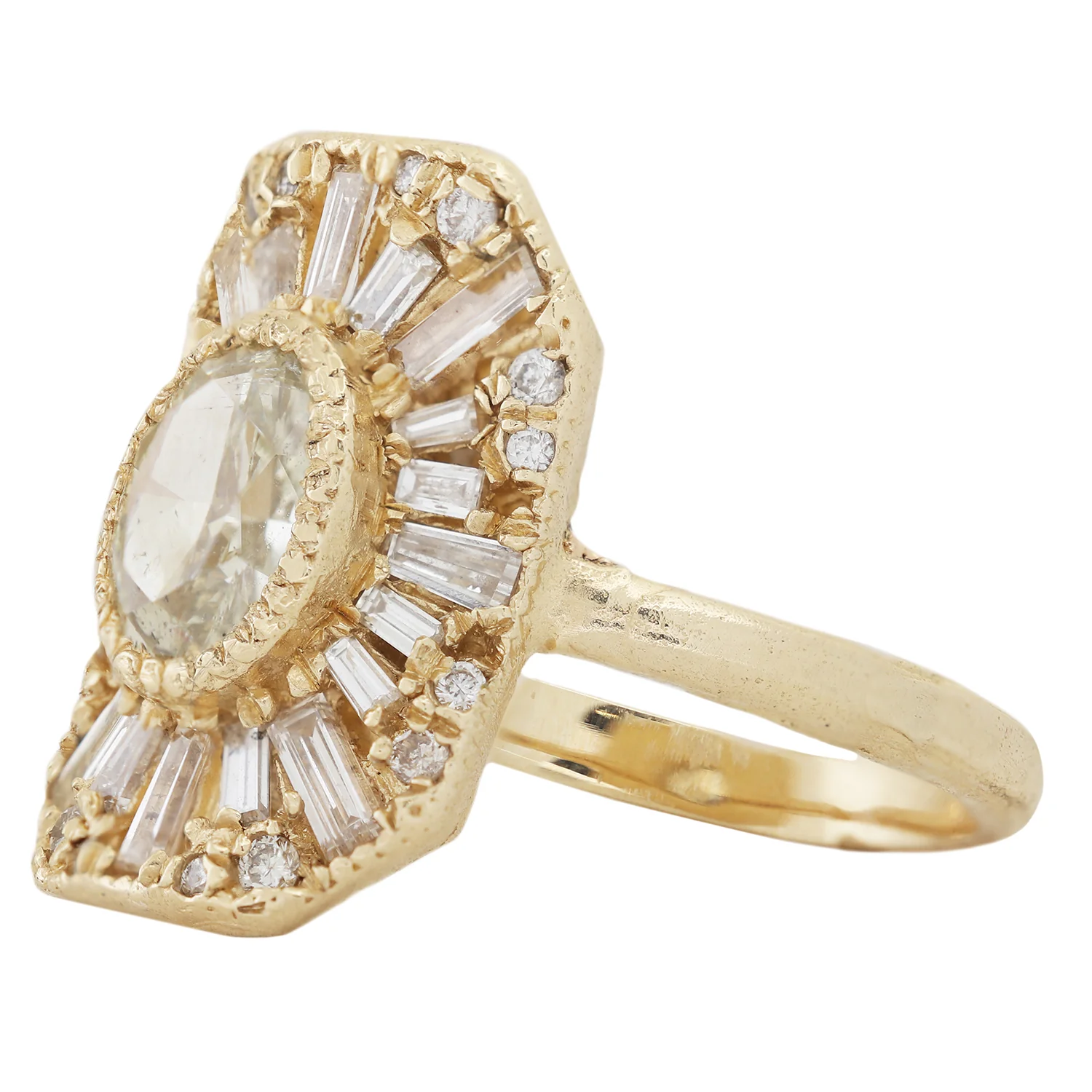 X White Diamond Legacy Cocktail Ring - Image 3