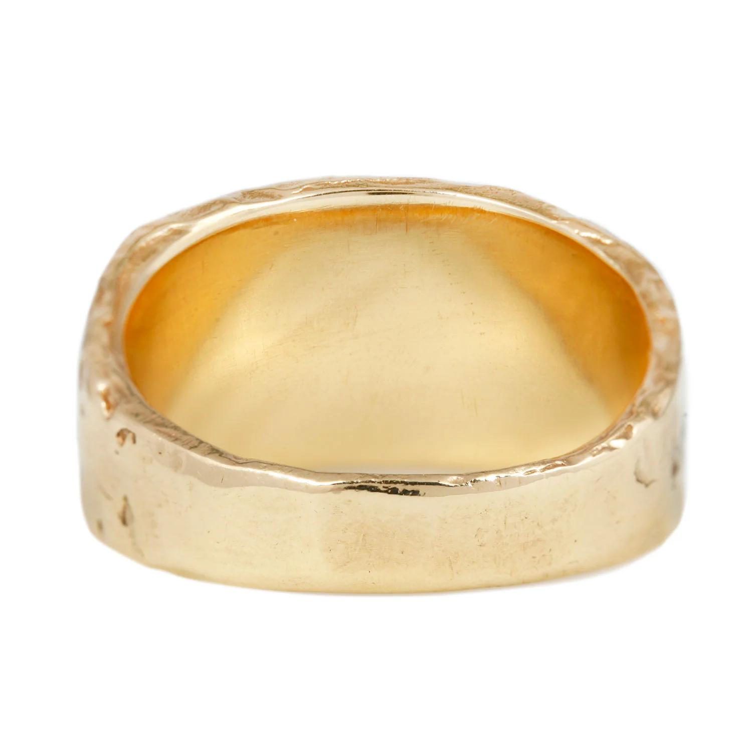 XC Rose Cut Diamond Shield Ring - Image 5