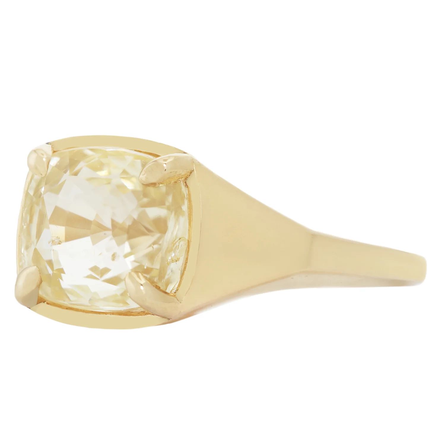 Yellow Sapphire Empire Ring - Image 3