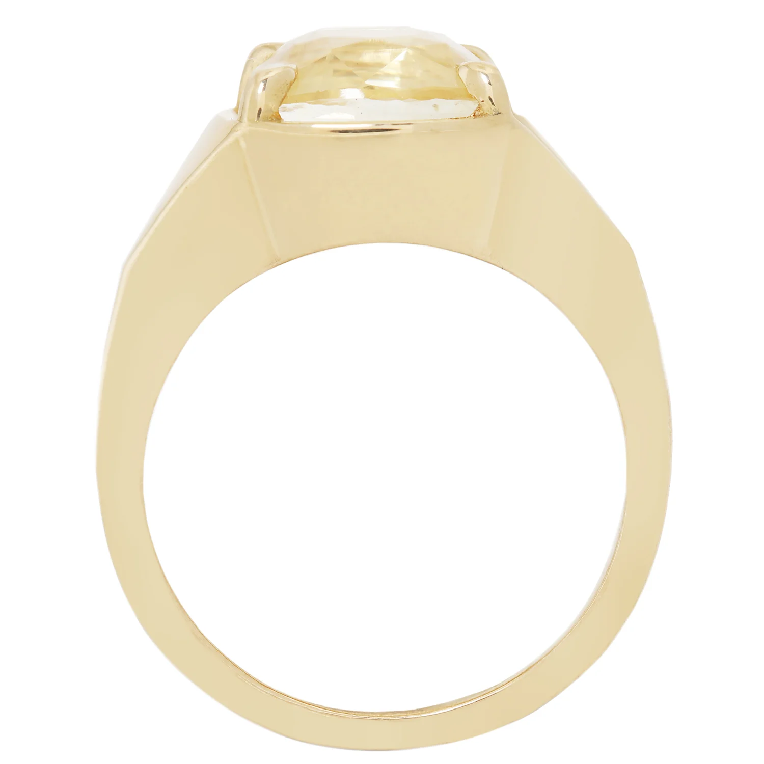 Yellow Sapphire Empire Ring - Image 5