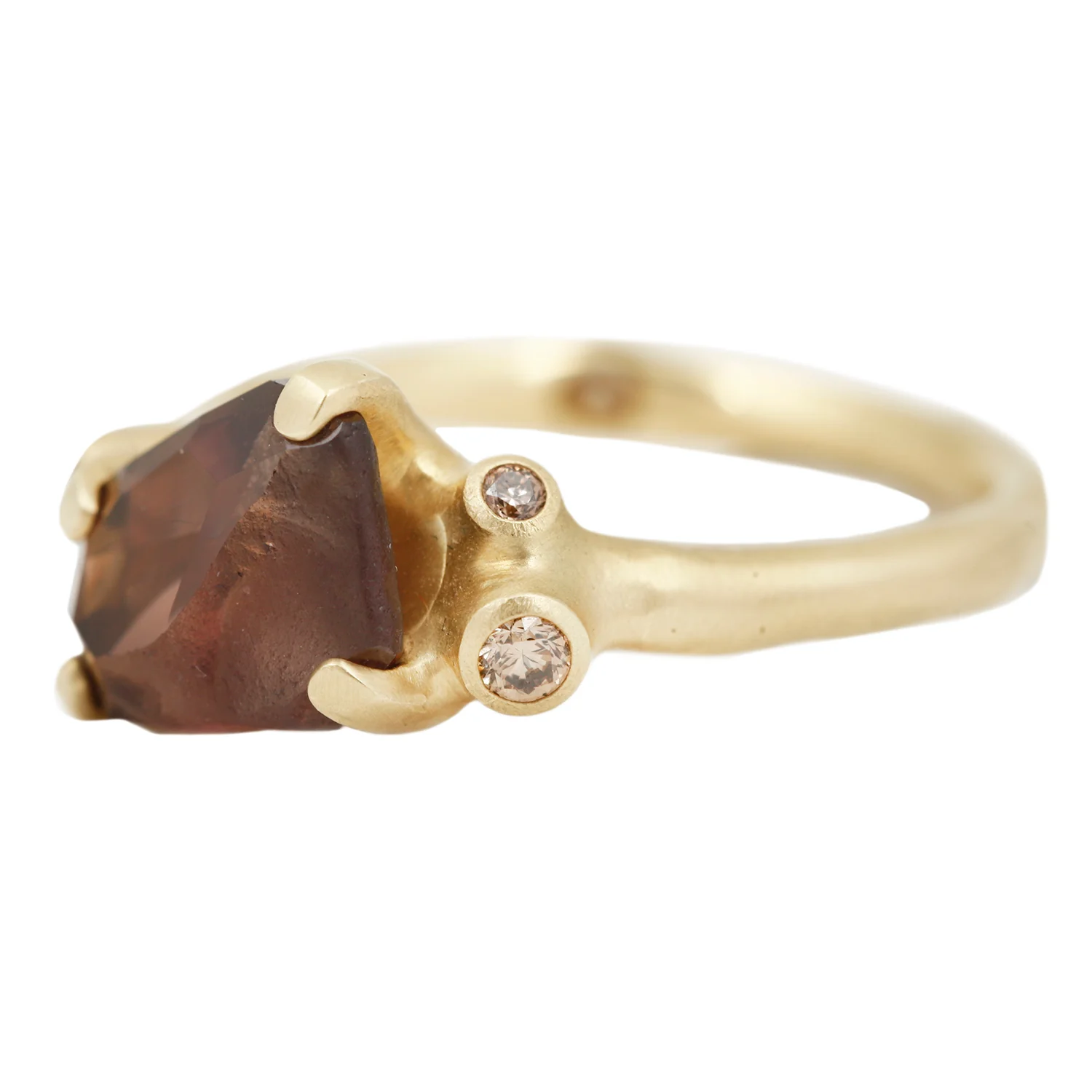 Zircon Rough Luxe Cluster Ring - Image 3